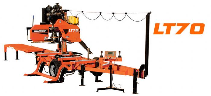 ASERRADERO PORTATIL DE OPERACION HIDRAULICA LT70
